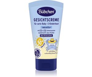 Bübchen Sensitive Sun Protection Face Cream SPF 50+ crème protectrice visage pour enfant SPF 50+ 6 m+ 50 ml