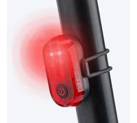 Büchel Feu arrière de vélo LED I Rechargeable I avec Fonction indicateur de Frein - Homologué StVZO I Ebike Feu arrière de vélo