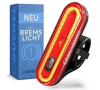 Büchel Feu arrière de vélo LED I Rechargeable I Homologué StVZO I Feu arrière de vélo Ebike Feu arrière LED