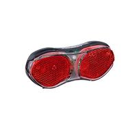 Büchel Feu arrière LED pour Porte-Bagages de vélo - Feu arrière de vélo pour Dynamo ou vélo électrique - Homologué StVZO - 11,69 x 5,02 x 1,79 cm - Arrière