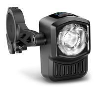 BÜCHEL Kit d'éclairage de vélo - USB-C - LED - avec durée d'éclairage de 8 h et indicateur de contrôle - Kit d'éclairage de vélo Conforme à la StVZO - Montage sans Outil (feu Avant LED, Batterie