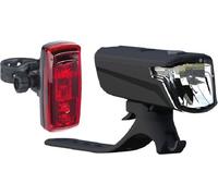 Büchel lampe de vélo Set 30/15 Lux avant arrière Homologation StVZO LED Batterie BL 300