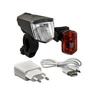 Büchel LED Akkuleuchtenset Kit d'éclairage à Piles Unisexe, Noir, Taille Unique