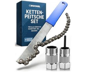 Büchel Lot de 3 fouets à chaîne