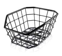 Büchel Panier Vélo Arrière Jumbo en Aluminium Haut de Gamme avec Bords Renforcés | Grand Panier Arrière avec Kit de Fixation | Panier pour Cartables