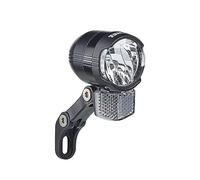 Büchel Phare LED Shiny 120 Day avec Support pour vélo électrique 120 lux Noir Taille Unique