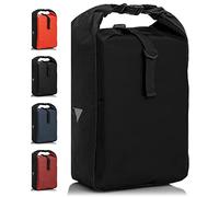 Büchel Sacoche de vélo pour Porte-Bagages I Hydrofuge et pouvant Supporter jusqu'à 10 kg I Sacoche de vélo pour Porte-Bagages en bâche, Sacoche de Porte-Bagages, sacoches de vélo à l'arrière