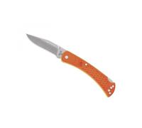 Bück 7110.Ors2 Couteau Lame Acier 420 À Bouton Double Manche 12,5 Cm En Nylon Orange