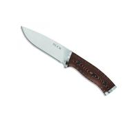 Bück 7863 Poignard Selkirk, Lame 12 Cm Acier 420, Manche Micarta Marron/Noir Veiné