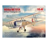 ICM Maquette Bücker Bü 131A Avion d'entraînement allemand 1:32