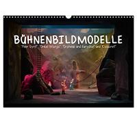 Bühnenbildmodelle (Wandkalender 2026 DIN A3 quer), CALVENDO Monatskalender: Bühnenbilder, Raumentwürfe, Theaterwelten für Musical, Schauspiel und Oper.