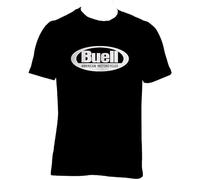 Buell American Motorcycles Black T-Shirt Men's Tee Black L
