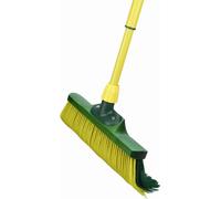 BÜMAG 504-21 Balai à griffes 40cm avec manche télescopique, poils PPN, vert/jaune