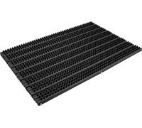 BÜMAG Tapis à brosse / grattoir à chaussures Atlantique (59 x 38,5) l'original de la marque BÜMAG - Résistant aux intempéries grâce au plastique et aux poils en PVC - pour l'intérieur et l'extérieur
