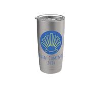 Buen Camino 2026 Coquille Saint Jacques Chemin de Compostell Gobelet isotherme en acier inoxydable double paroi