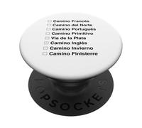 Buen Camino de Santiago Pèlerin Espagne Compostelle Voyage PopSockets PopGrip Adhésif