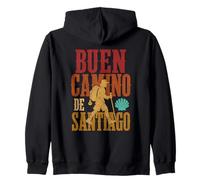 Buen Camino De Santiago Pèlerin Randonnée Espagne Sweat à Capuche