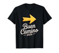 Buen Camino Santiago 2026 Coquille Saint-Jacques Pèlerin du T-Shirt