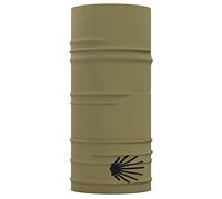 Buen Camino tour de cou multifonctionnel - olive, écharpe tubulaire ultralégère pour le chemin de Saint-Jacques, bandana avec effet rafraîchissant, séchage rapide, sans coutures, respirant