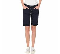 Buena Vista Malibu Short en sergé stretch pour femme, Soft Dark Blue, M