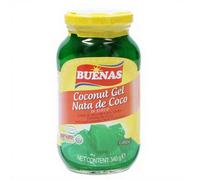 BUENAS Gelée nata de coco verte - 340 g