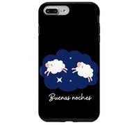 Buenas Noches Bonne Nuit en Espagnol Bi Lingual Kids Girls Coque pour iPhone 7 Plus/8 Plus