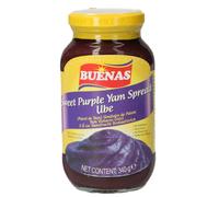 Buenas Pâte à tartiner sucrée à l'igname violette Ubé 340 g