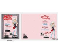 Bueno B6 Carnet + Enveloppe Design 12 Anniversaire