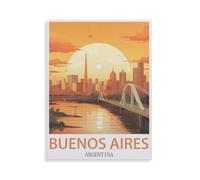 Buenos Aires, Argentine，1000 Pièces Puzzle Adulte Puzzle Artisanat Cadeau Classique Jouet en Papier Cadeau Unique Décoration Intérieure（38x26cm）-HY97