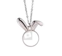 Buenos Aires Argentine Collier avec pendentif en forme de lapin avec emblème national Argentine