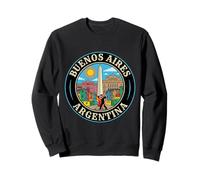 Buenos Aires Argentine Souvenir de Voyage Rond Cadeau Touristique Sweatshirt
