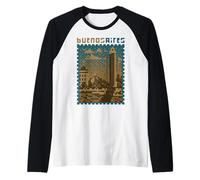 Buenos Aires, Pixel Art LOFI, Argentine 8 Bits Manche Raglan