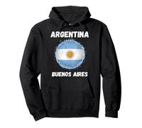 Buenos Aires Souvenir Drapeau Argentine Vintage Argentine Sweat à Capuche