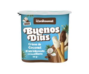 BUENOS DIAS Bâtonnets croustillants avec crème de noix de coco - 55 g