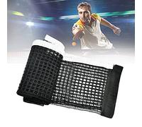 BUENTYA 2 PCS Filet de Tennis de Trétractable Filet de Ping-Pong Ajustable en Polyester Net de Table Tennis Remplacement Portable 180 * 15cm Filet de Rechange pour Tennis de Table (Noir)
