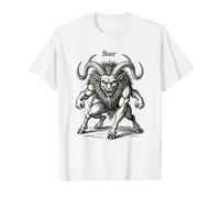 Buer Fierce Mythe in Motion T-Shirt Graphique avec Valeur