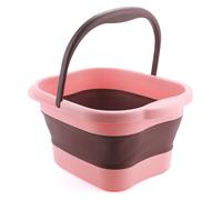 Buerfu Bassine pliable pour tremper les pieds avec points de relaxation - Bassin de pédicure portable pour soins apaisants pour mère, père, femme, homme, partenaire