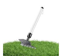 Buerfu Binette de Jardin pour désherbage - Râteau de creusage Manuel - Râteau à Gazon Ergonomique avec Longueur réglable de 28 à 98 cm,pour Fleurs Ferme arrière-Cour pelouse Parc Sol agricole récolte