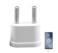 Buerfu Convertisseur de Prise US Europe, convertisseur de Prise de Voyage européen - Prise multifonctionnelle pour Les Voyages,Chargeur Mural Mondial, Adaptateur de Voyage, Prise Internationale pour