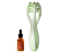 Buerfu Massageur De Doigts - Massage Double Rangée pour Mains et Doigts - Appareil de Réduction Sensorielle Portable pour Soins des Mains à Domicile en Voyage Hommes Femmes