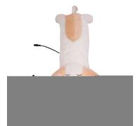 Buerfu Peluche Chauffante pour Chien,Doudou Chiot Réchauffable,Arrêt Automatique USB Electrique Temperature Réglable | pour Dos Nuque Ventre Règles Filles Garçons