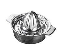 Buerfu Presse-agrumes manuel | Presse-agrumes manuel en acier inoxydable | Outil professionnel portable robuste pour agrumes, orange, grenade, tomate, fruits, citron vert, légumes, raisin