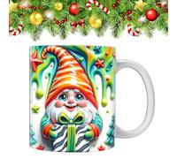 Buerfu Tasse à café en forme de nain 3D coloré avec boîtes, 350 ml, grande capacité pour maman, meilleure amie, co-