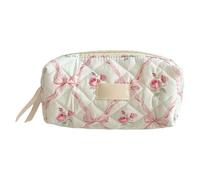 Buerfu Trousse À Crayons Fleurs,Trousse à Crayons à Fermeture Éclair à Motifs Floraux pour Femmes | Pochette Cosmétique Voyage pour Fournitures Artistiques,Organisateur pour Étudiantes