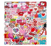 BuerHomie100 autocollants pour ordinateur portable, skateboard, vélo, moto, valise, bouteille d'eau, autocollant vinyle étanche, sticker esthétique set pour garçons, filles, adultes