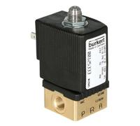Bürkert Valve à commande directe 126140 6014 230 V/AC Matériau du boîtier en laiton Matériau d'étanchéité FK