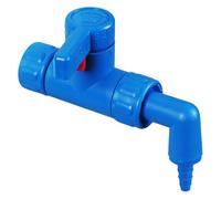 Bürkle Coude d'écoulement StopCock avec embout réducteur, Ø 6-8 mm, filetage G 3/4"