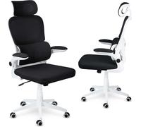 Chaise de bureau Sofotel Formax en micro-maille noire