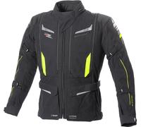 Büse Agadir, veste textile imperméable 60 Noir/Jaune Néon/Gris Noir/Jaune Néon/Gris