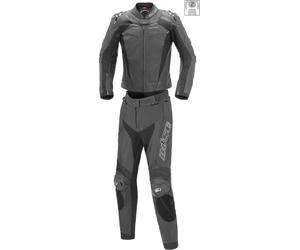 Büse Assen Deux dames de pièce moto combinaison de cuir, noir, Taille 38
